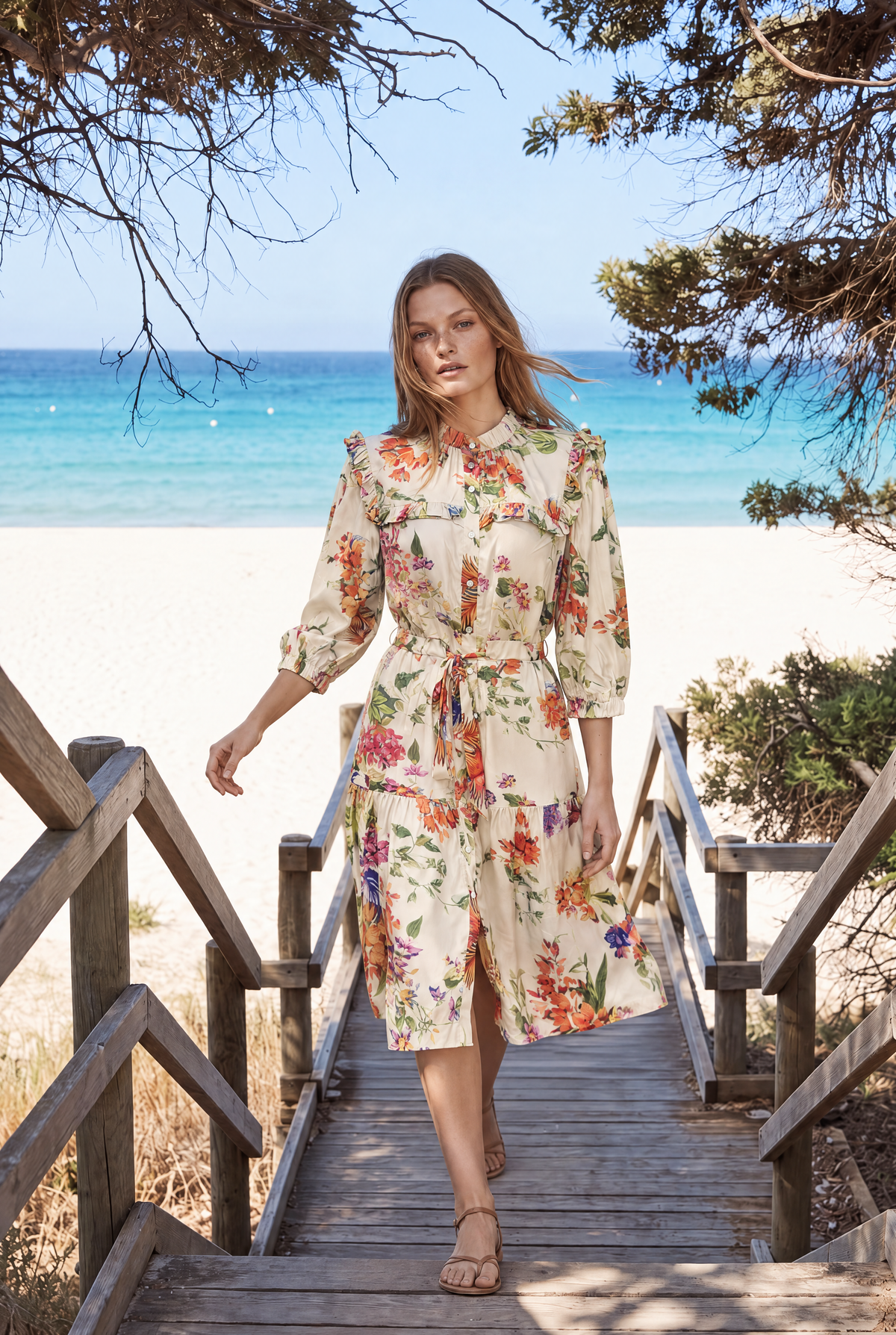 Kara Dress - Vanilla