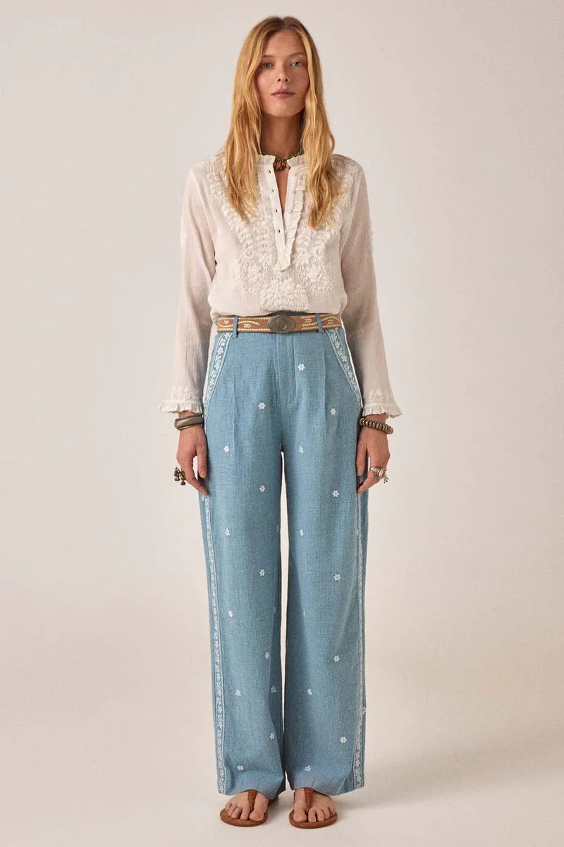 Karma Pant - Nomad Blue