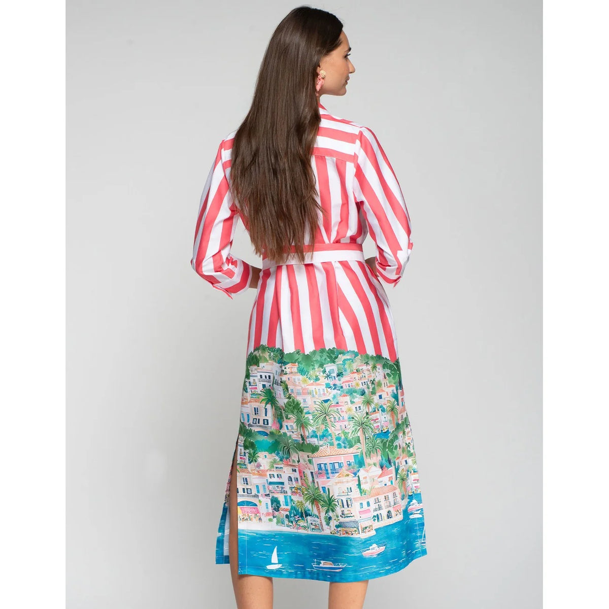 Shirt Dress - Puerto Banus Stripe