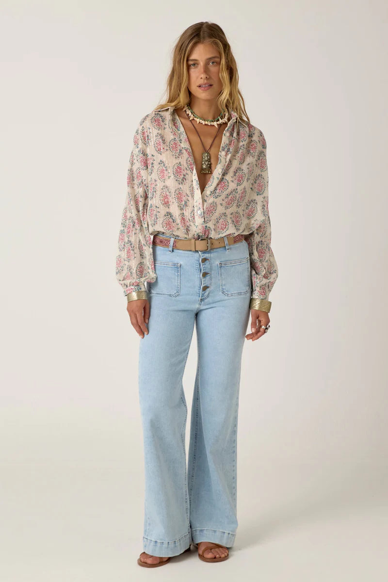 Mary Shirt - Azalea Dusty