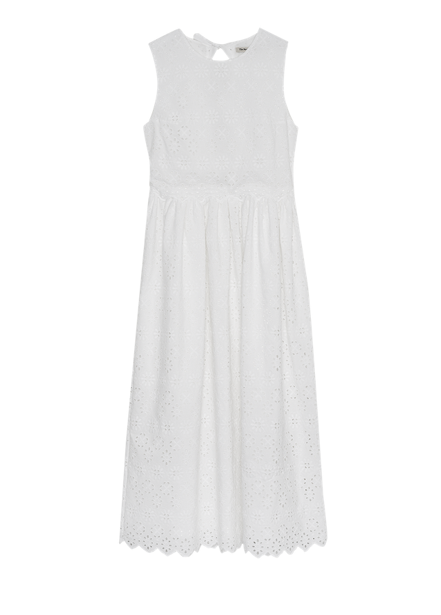 Sakura Womans Long Dress - Pure Cloud